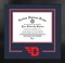 University of Dayton 11w x 8.5h Spirit Diploma Manhattan Black Frame with Bonus Campus Images Lithograph (value savings $59)